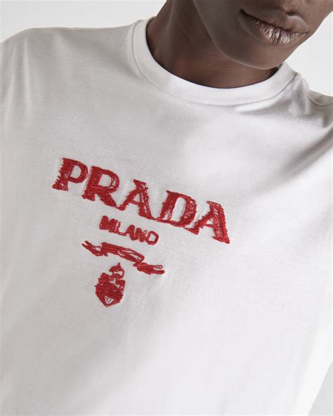 prada logo tee